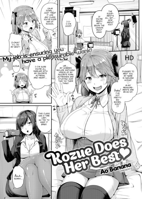 Kozue Does Her Best ❤︎ Chapter 1 page 1