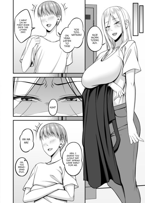 Hanging Out at My Big-Titty Gyaru Coworker's Place Chapter 1 page 3