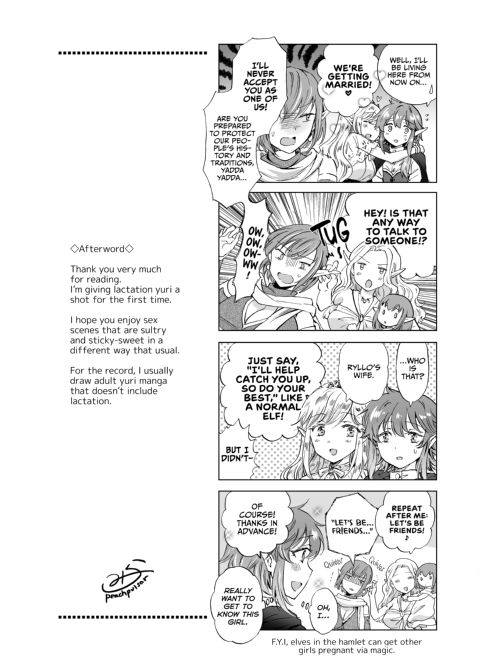 Sacred Milk of the Elf Princess Chapter 1 page 58