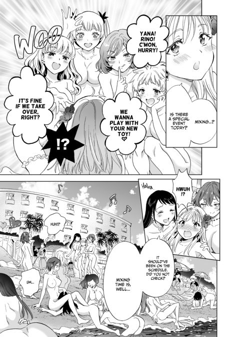 Happy Nudist Beach - It's a Great Day for a Lesbian Beach Orgy! Chapter 1 page 24