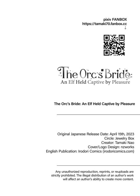 The Orc's Bride: An Elf Held Captive by Pleasure Chapter 1 page 145