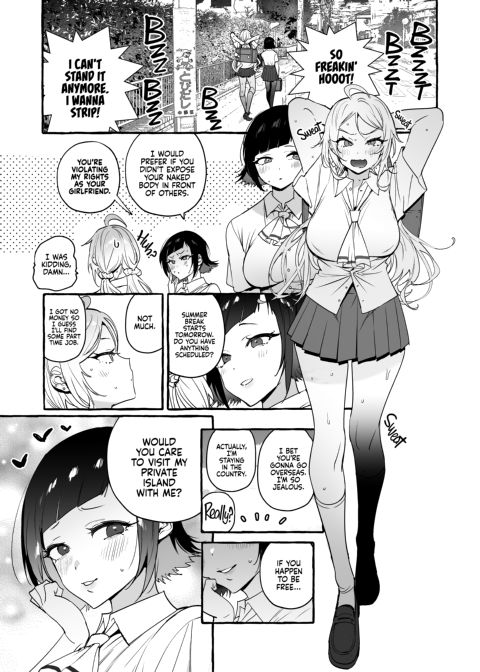 Straight Girl Meets Futa - Vacation Arc Chapter 1 page 2