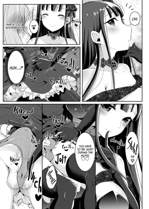 The Futanari Gothic Lady's Perfect Movie Date Chapter 1 page 6