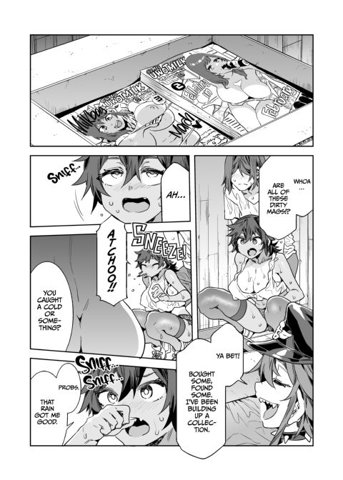 My Friend with Zero Chastity and the Secret Base Chapter 1 page 8