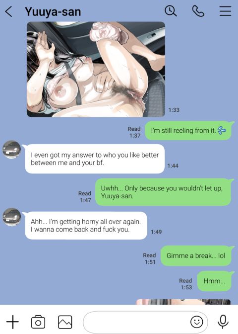I Only Intended to Peek Through my Girlfriend's Phone Chapter 1 page 49