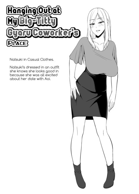 Hanging Out at My Big-Titty Gyaru Coworker's Place Chapter 1 page 30