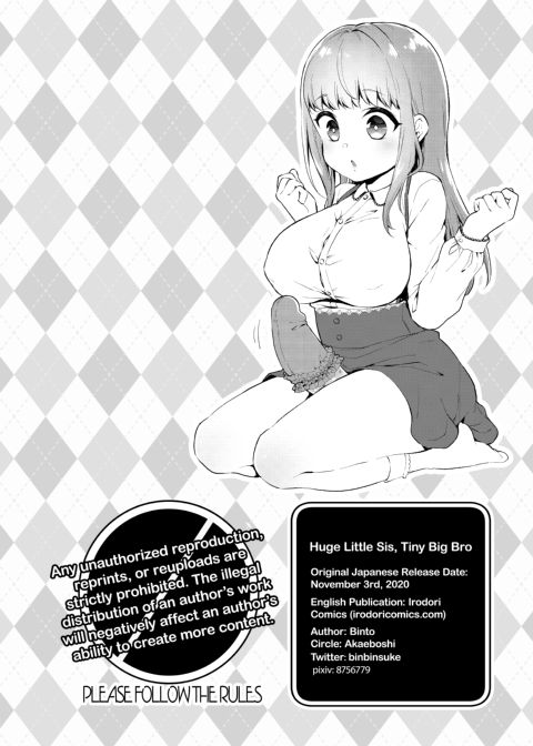 Huge Little Sis, Tiny Big Bro 1 Chapter 1 page 21