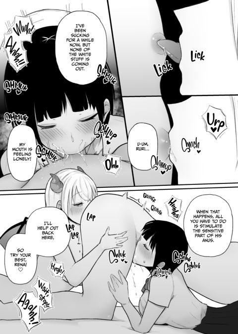 Sweet Sucking Succubus Sisters Chapter 1 page 28
