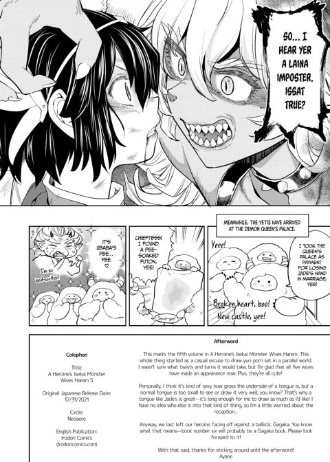 A Heroine's Isekai Monster Wives Harem 5 Chapter 1 page 37