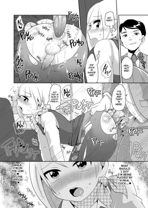 The Naughty Crossdressing Receptionist Chapter 1 page 13