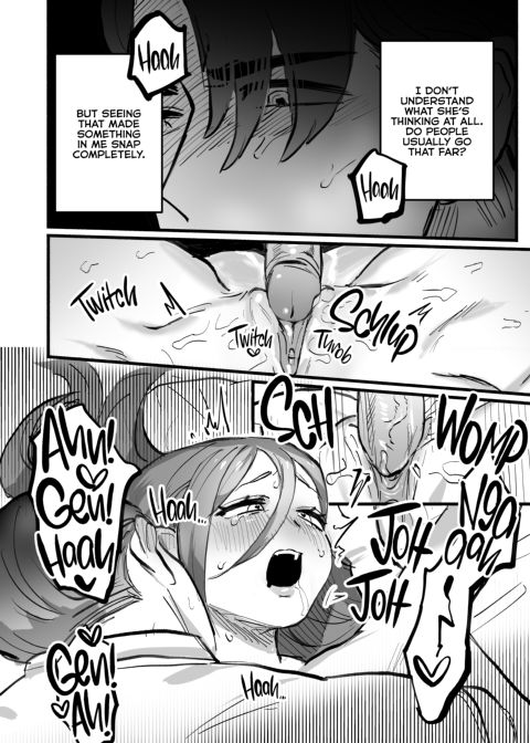 Do Strong and Silent Guys Have Wet Dreams of Their Childhood Friends? Chapter 1 page 33