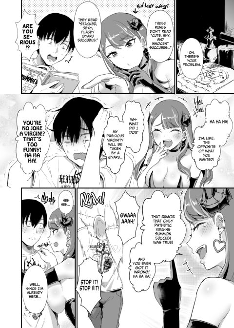 Protecting my Virginity From a Gyaru Succubus Chapter 1 page 7