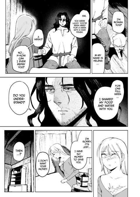 Maiden: How a Harlot Was Rescued by a Knight-Turned-Hunter Chapter 1 page 8