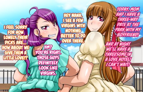NanaMama: My Girlfriend and Her Mom are Inseparable Chapter 1 page 46