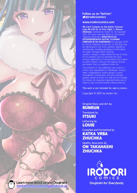 We Can't Compare to the Gothic Futanari Lady We Fell for at First Sight Chapter 1 page 26