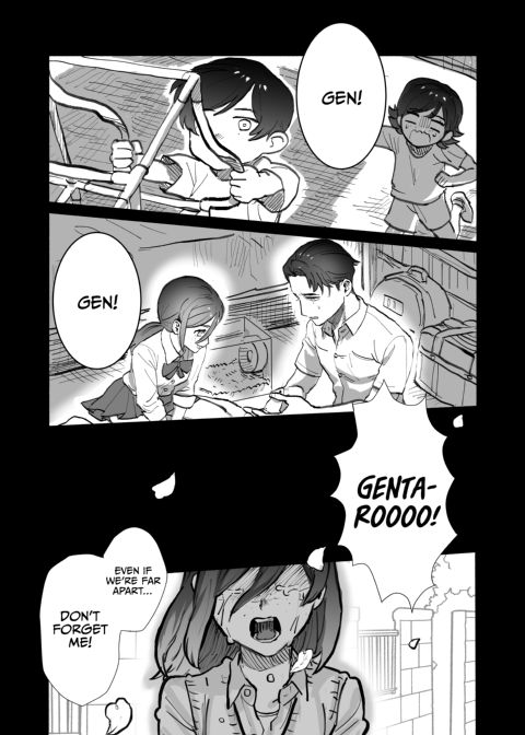 Do Strong and Silent Guys Have Wet Dreams of Their Childhood Friends? Chapter 1 page 7