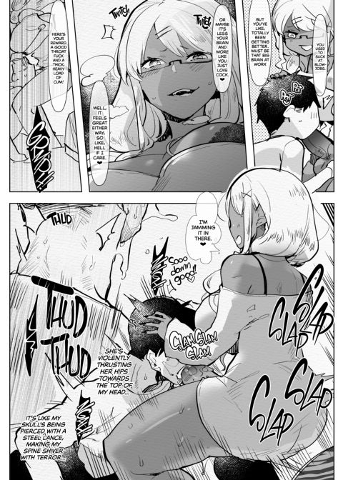 I Would Never Get Tricked Into Going on a Private Study Date With My Tan Gal Girlfriend Only to Instantly Get Used as a Submissive Anal Fucktoy for Her Huge Cock! Chapter 1 page 9