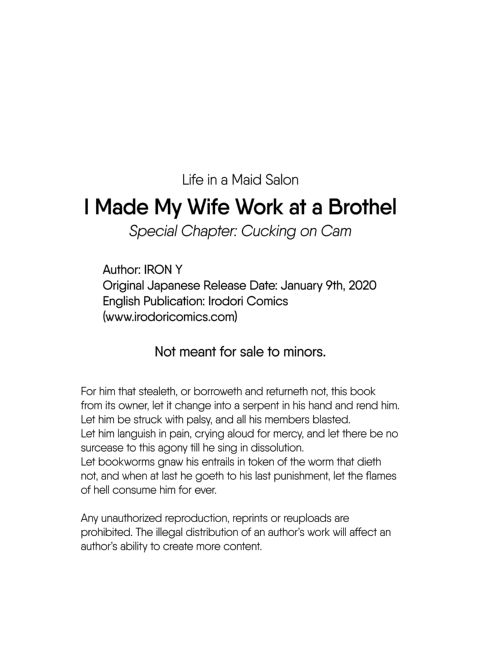 I Made My Wife Work at a Brothel - Special Chapter: Cucking on Cam Chapter 1 page 27