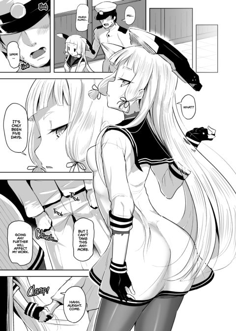 A Moderately Sadistic Murakumo Has Her Fun With Admiral Chapter 1 page 8