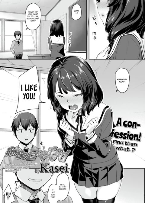 I’m So Excited Chapter 1 page 1