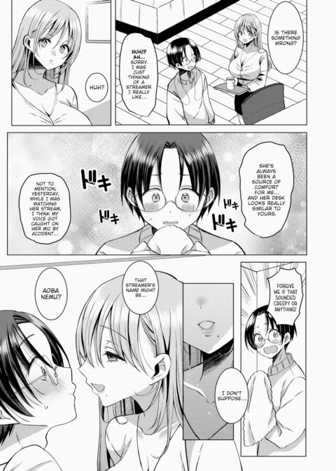 Nobody Told Me My Oshi Was Licking My Ear From Next Door! Chapter 1 page 7