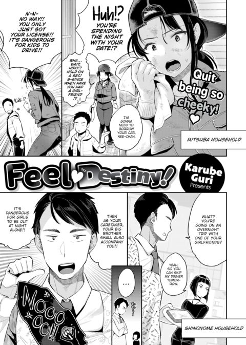 Feel Destiny! Chapter 1 page 1