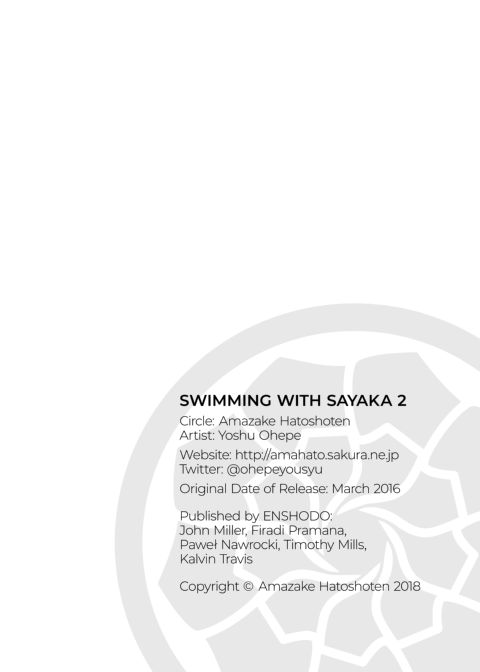 Swimming with Sayaka 2 Chapter 1 page 18