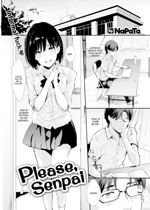 Please, Senpai Chapter 1 page 1