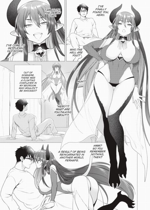The Demon Lord Has an Isekai'd Hero to Conquer! - Part 1 Chapter 1 page 7