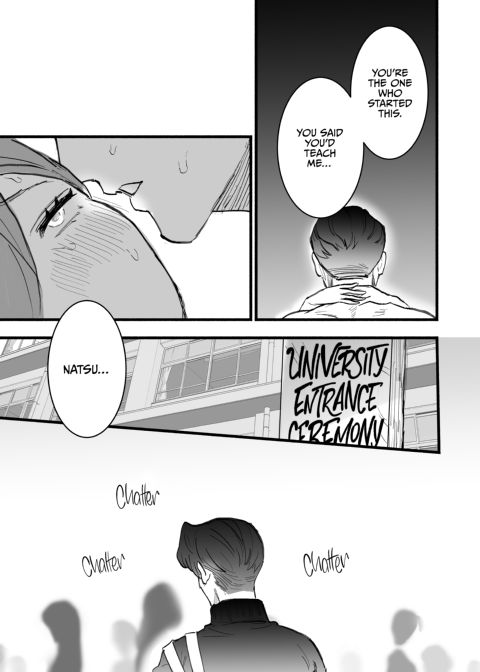 Do Strong and Silent Guys Have Wet Dreams of Their Childhood Friends? Chapter 1 page 16