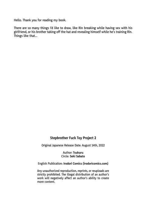 Stepbrother Fuck Toy Project 2 Chapter 1 page 27