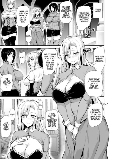 Tales of a Harem in Another World: Wives and Widows Impregnation Side Quest Chapter 1 page 4
