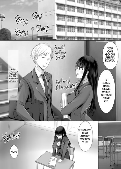 Stuck After School — A Busty Virgin Hall Monitor Gets Caught Touching Herself Chapter 1 page 9
