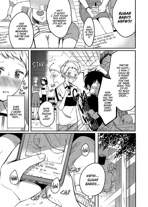 My First Orgasm: Lovey-Dovey Sex with a Girl Who Runs @#NSFW Account Chapter 1 page 4