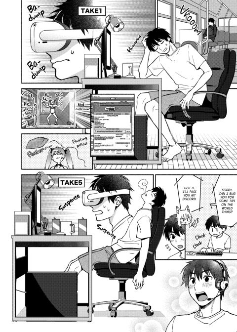 Loving Living VR: A Jobless G.I.R.L.'s [Guy IRL] BL Chapter 1 page 23