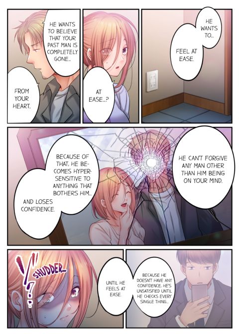 I Can't Resist His Massage! Cheating in Front of My Husband's Eyes Volume 14 Chapter 1 page 54