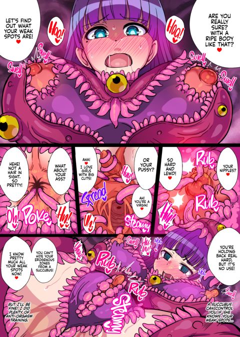 Corrupted Angel Haruka: Fallen to the Pleasure of Her Tentacle Suit Chapter 1 page 6