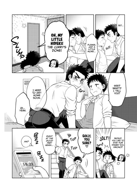 BL Miscalculation: Rainy Day Sleepover Chapter 1 page 5