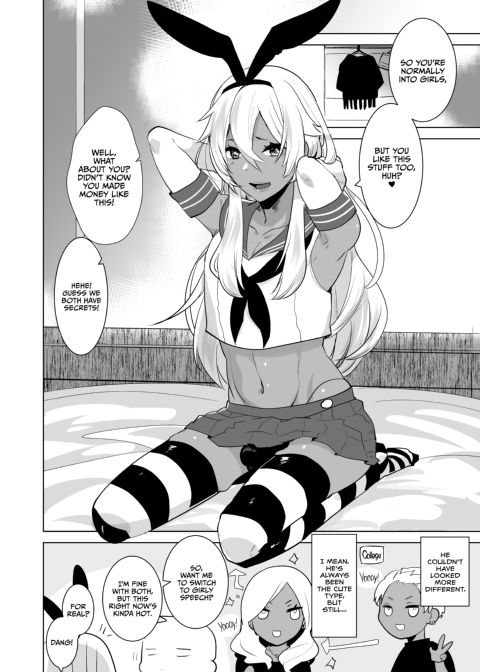 Tan Crossdressing Call Boy Chapter 1 page 3