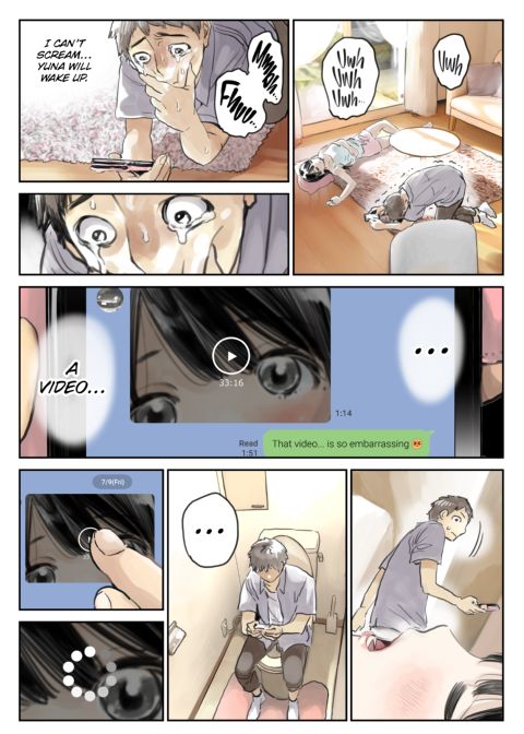 I Only Intended to Peek Through my Girlfriend's Phone Chapter 1 page 56