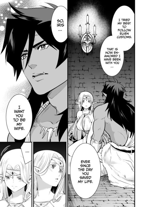 The Orc's Bride: An Elf Held Captive by Pleasure Chapter 1 page 10