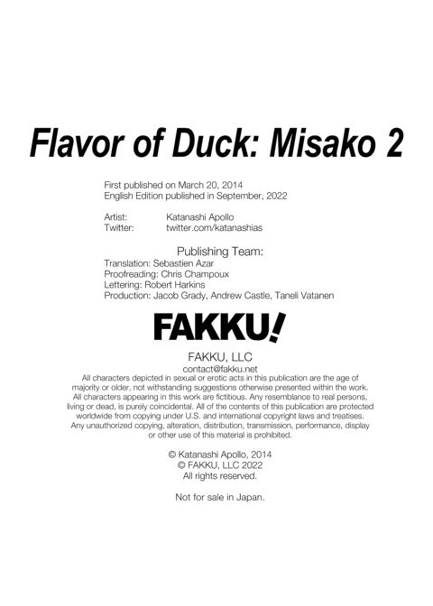 Flavor of Duck: Misako 2 Chapter 1 page 90