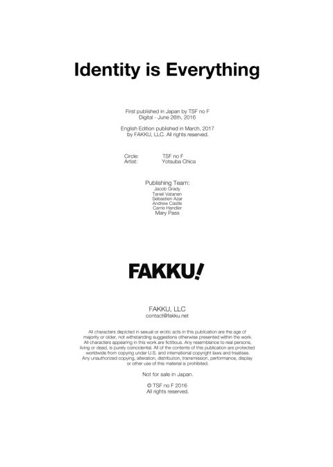 Identity Is Everything Chapter 1 page 31