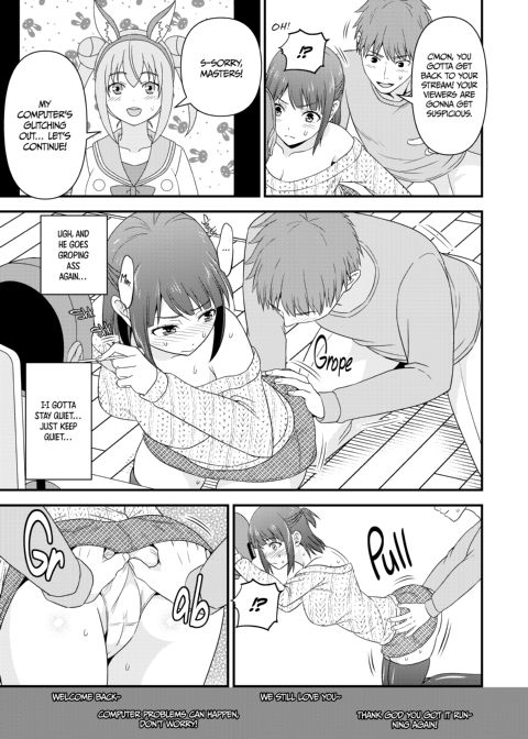Trying to Livestream While the Boyfriend Wants to Fuck Chapter 1 page 10