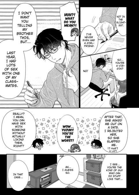 I'm in Love with Mr. Hanabusa's Mouth Vol.5 Chapter 1 page 55