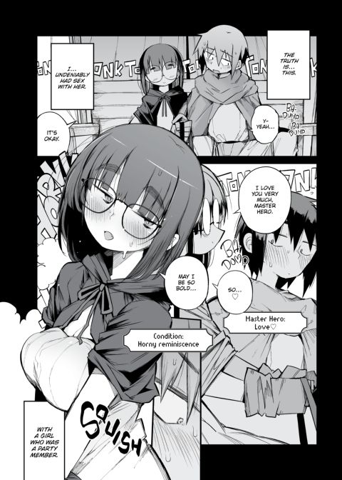 The S-Tier Slut Stats of a Girl Too Plain to Join the Hero's No-Romance Party Chapter 1 page 6