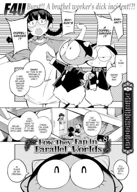How They Fap in Parallel Worlds Ch.8 Chapter 1 page 1