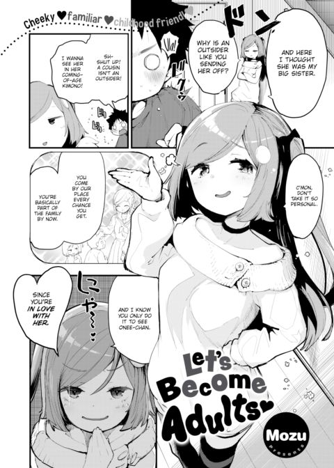 Let's Become Adults ❤ Chapter 1 page 2
