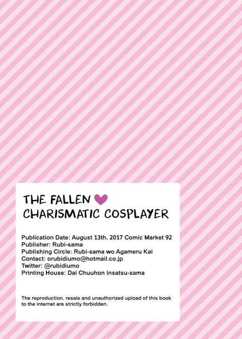 The Fallen Charismatic Cosplayer Chapter 1 page 22