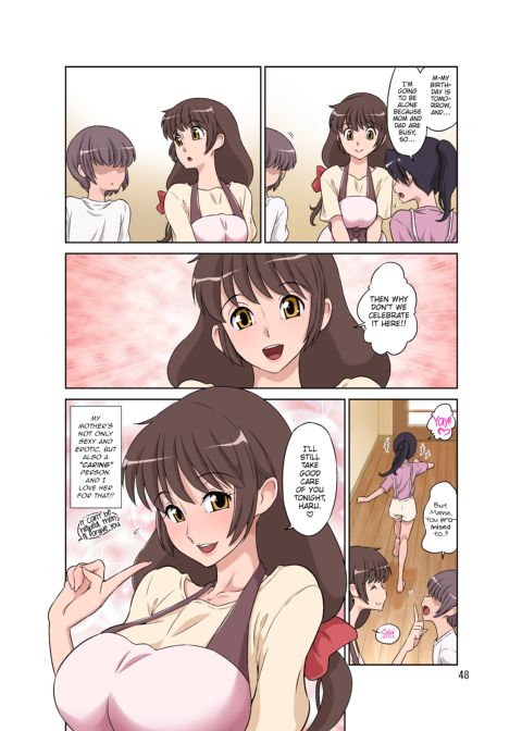 A Caring Mother Fucked By Her Cunning Son + Tanned Version Chapter 1 page 48